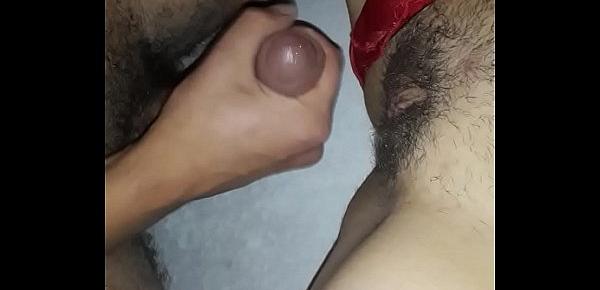  Close up POV in hairy style